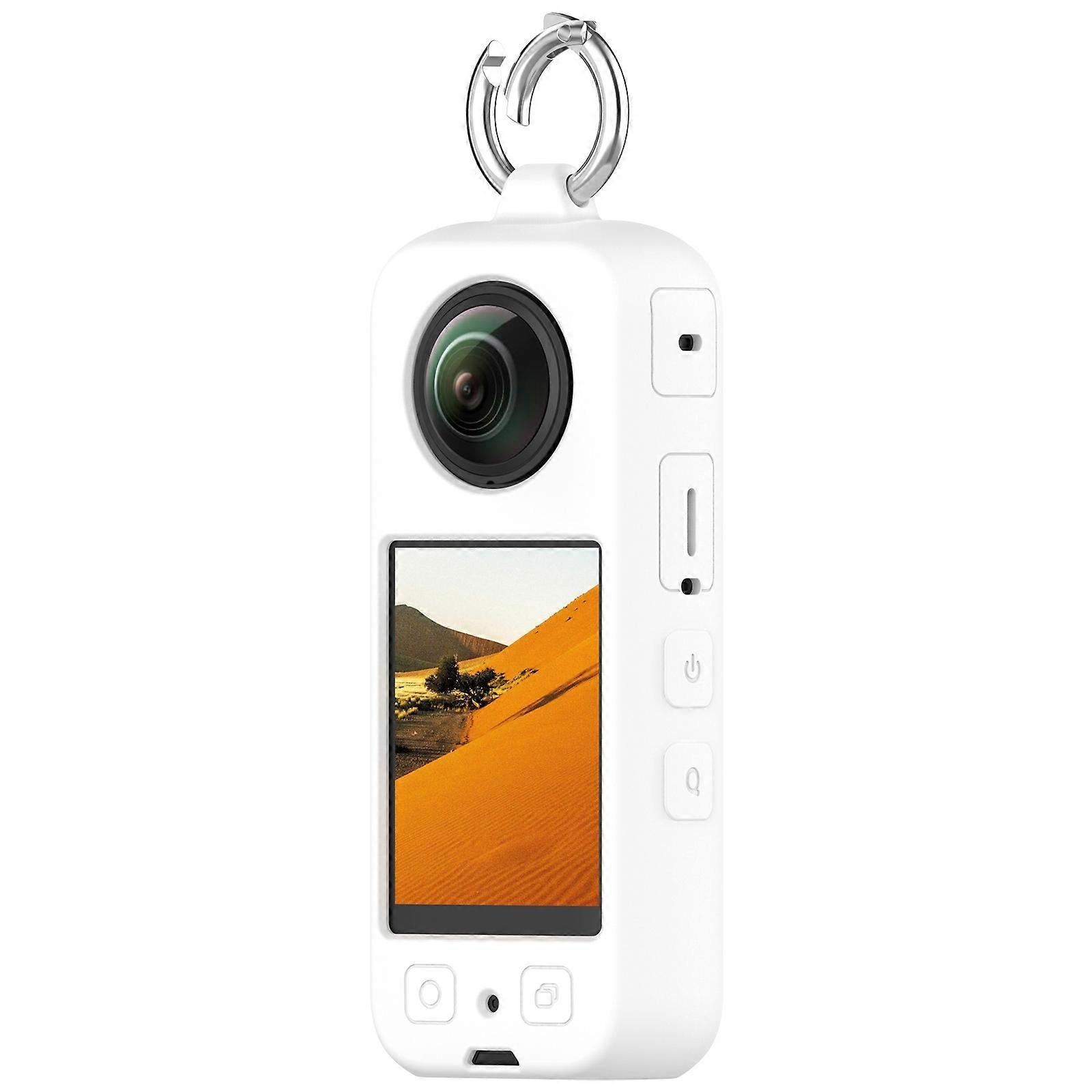 Soft Silicone Case for Insta360 X3 Action Camera Dustproof Protective Cover
