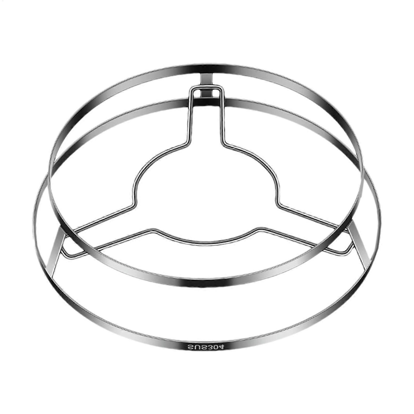 Stainless Steel Steamer Rack with Heat Resistant Design, DoubleLayer Cooking Stand for Kitchen Use