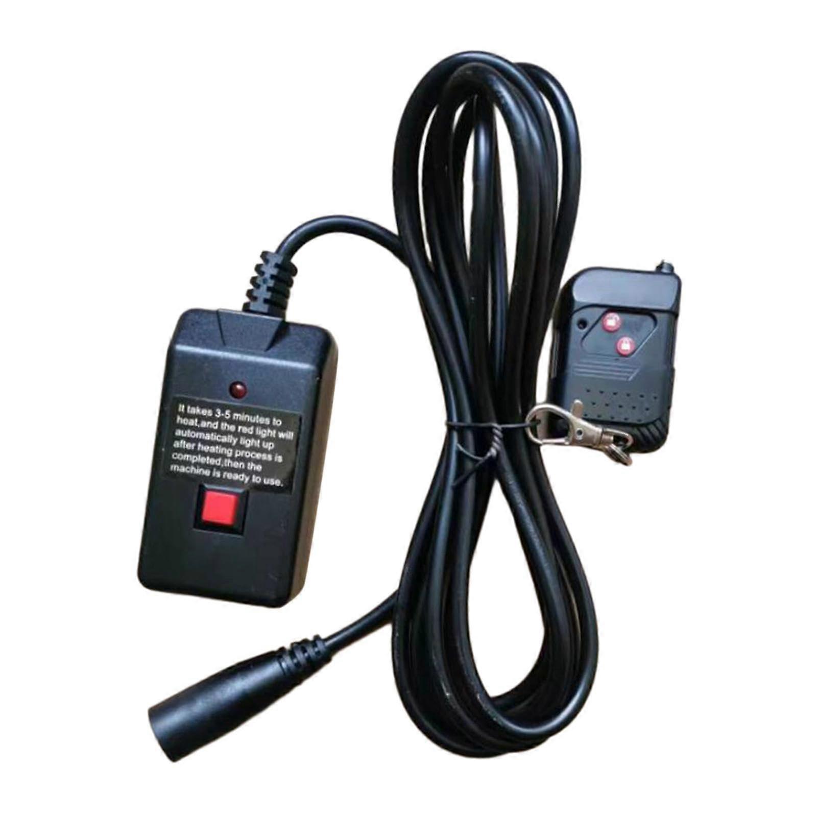 Fog Machine Controller with Timer for Stage, Wired Remote Compatible with 400W 900W 1500W