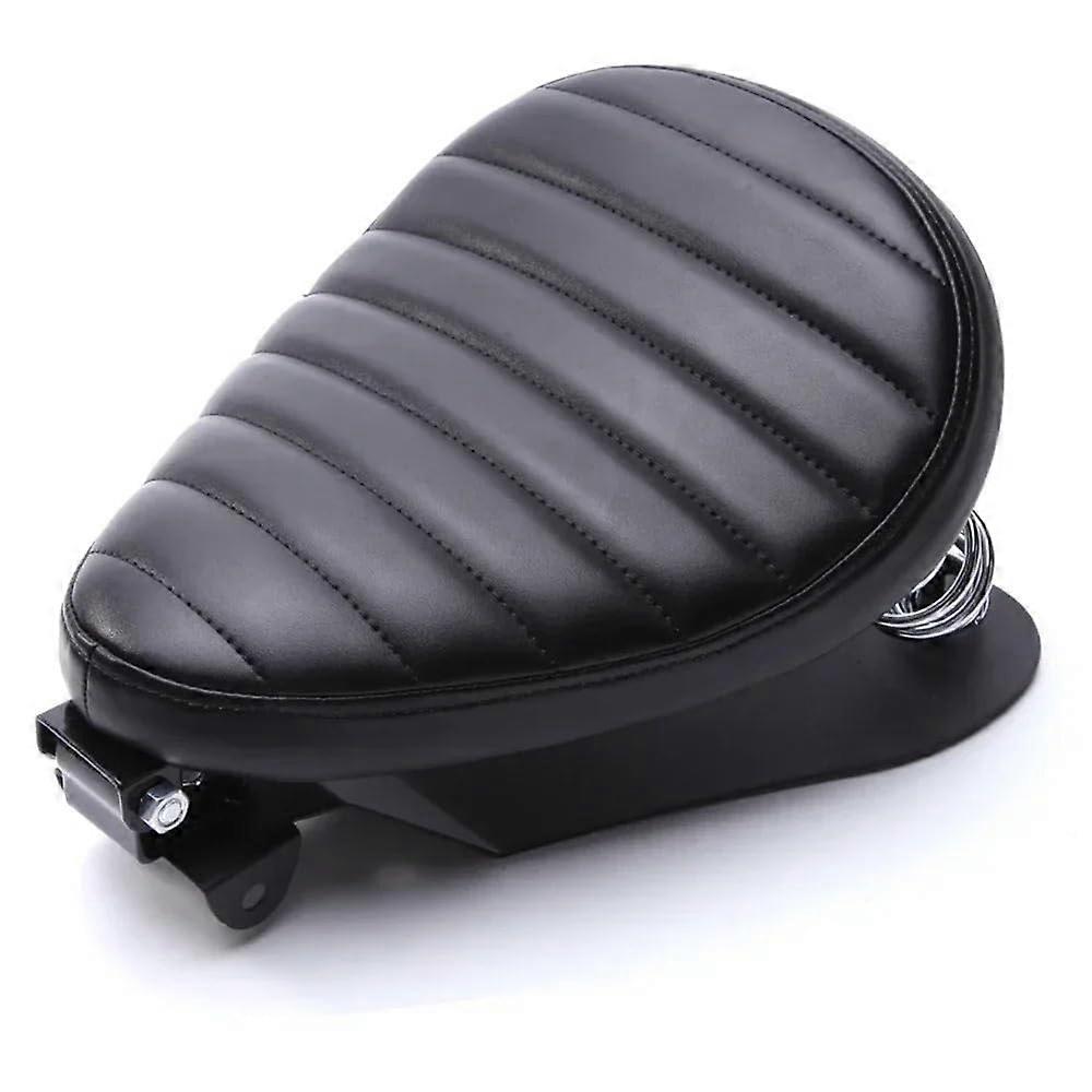 Motorcycle Driver and Passenger Seat Kit with Soft Touch Cushion and Easy Mounting Hardware