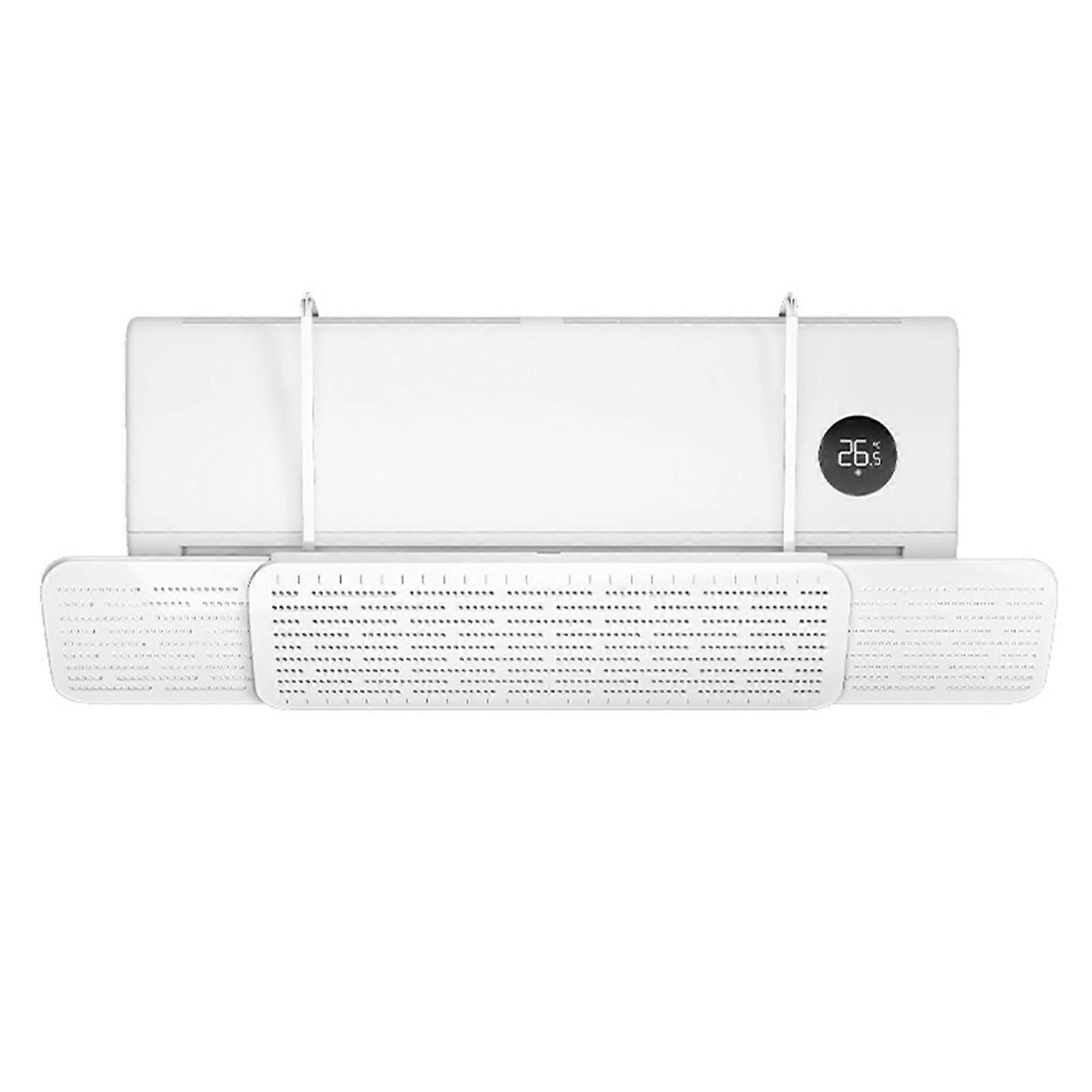 Adjustable Air Conditioner Deflector with Extendable Design for Wall Mounted AC Wind Shield