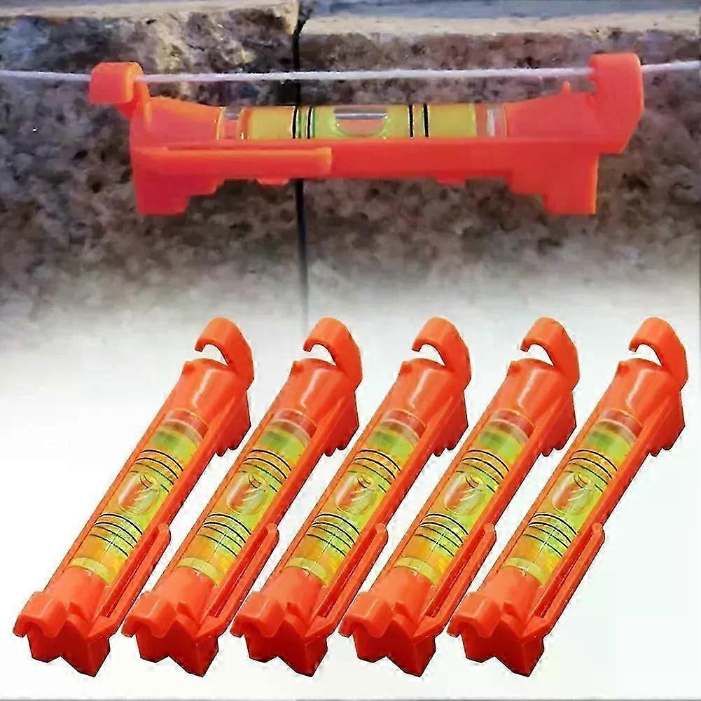 2/5-piece pack 75x125mm string-mounted bubble level, suitable for construction, mini bubble level.