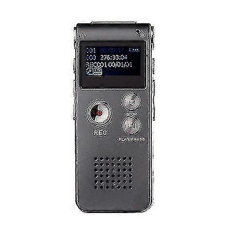 8gb Mini Digital O Rec, Mp3 Player, Usb Flash Drive(grey)