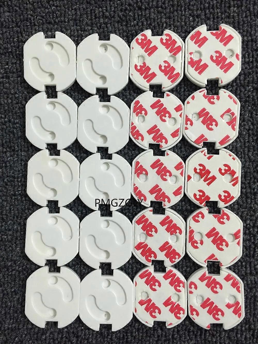 Baby Safety Outlet Cover Set, 10pcs Electrical Socket Protectors, Childproof