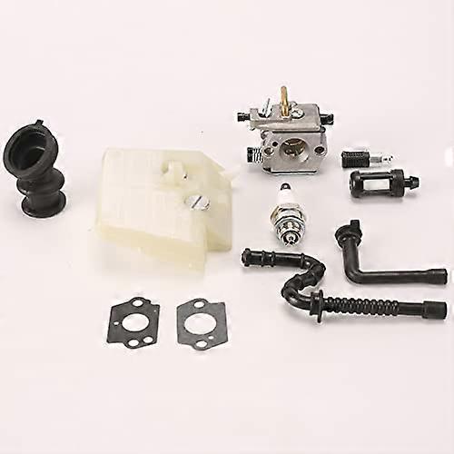 Chainsaw Carburetor Replacement with Air Filter Fuel Line Kit for Stihl MS240 MS260 MS024 MS026