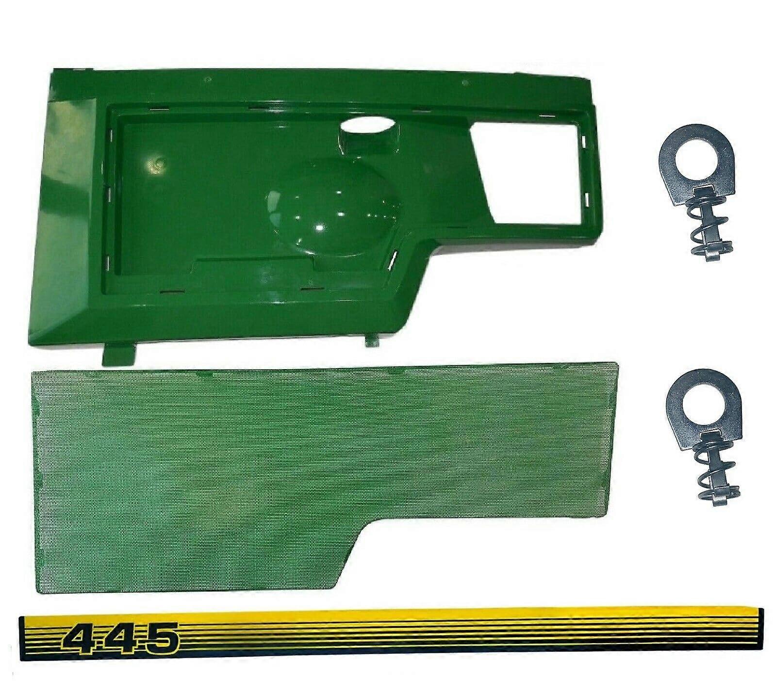 Left Side Panel Replacement Kit AM128983 M116021 with Engine Debris Protection for John Deere 445
