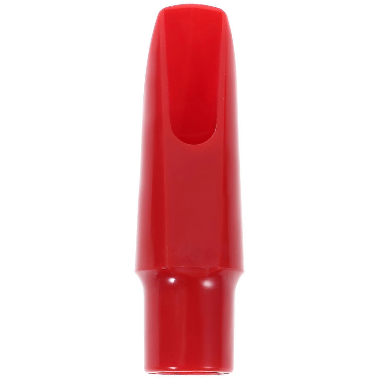 Alto Saxophone Mouthpiece ABS Red for Quick Identification and Instant Visual Impact