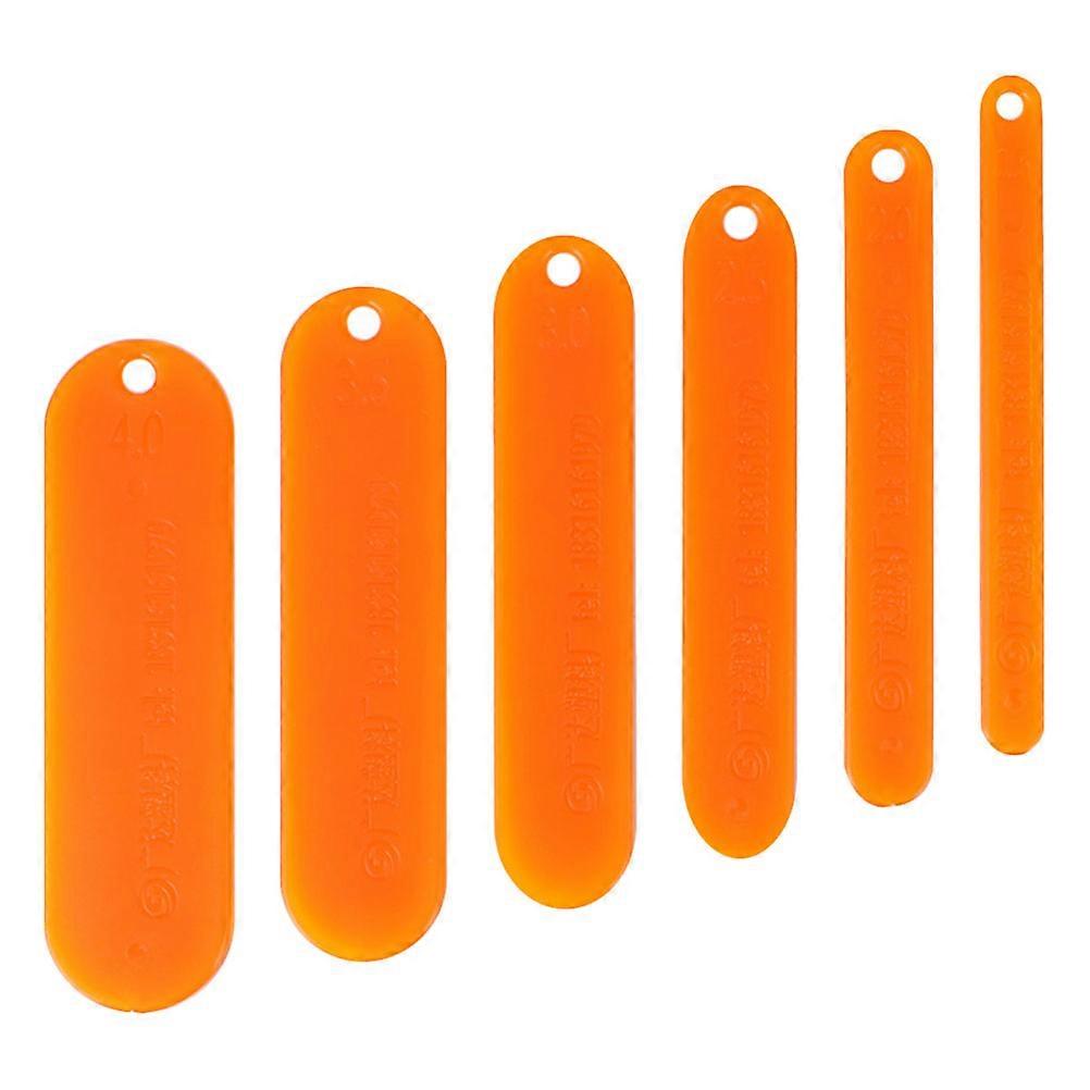 Fishing Net Repair Shuttle Netting Needle Shuttles Plastic Tool 6Pcs Set