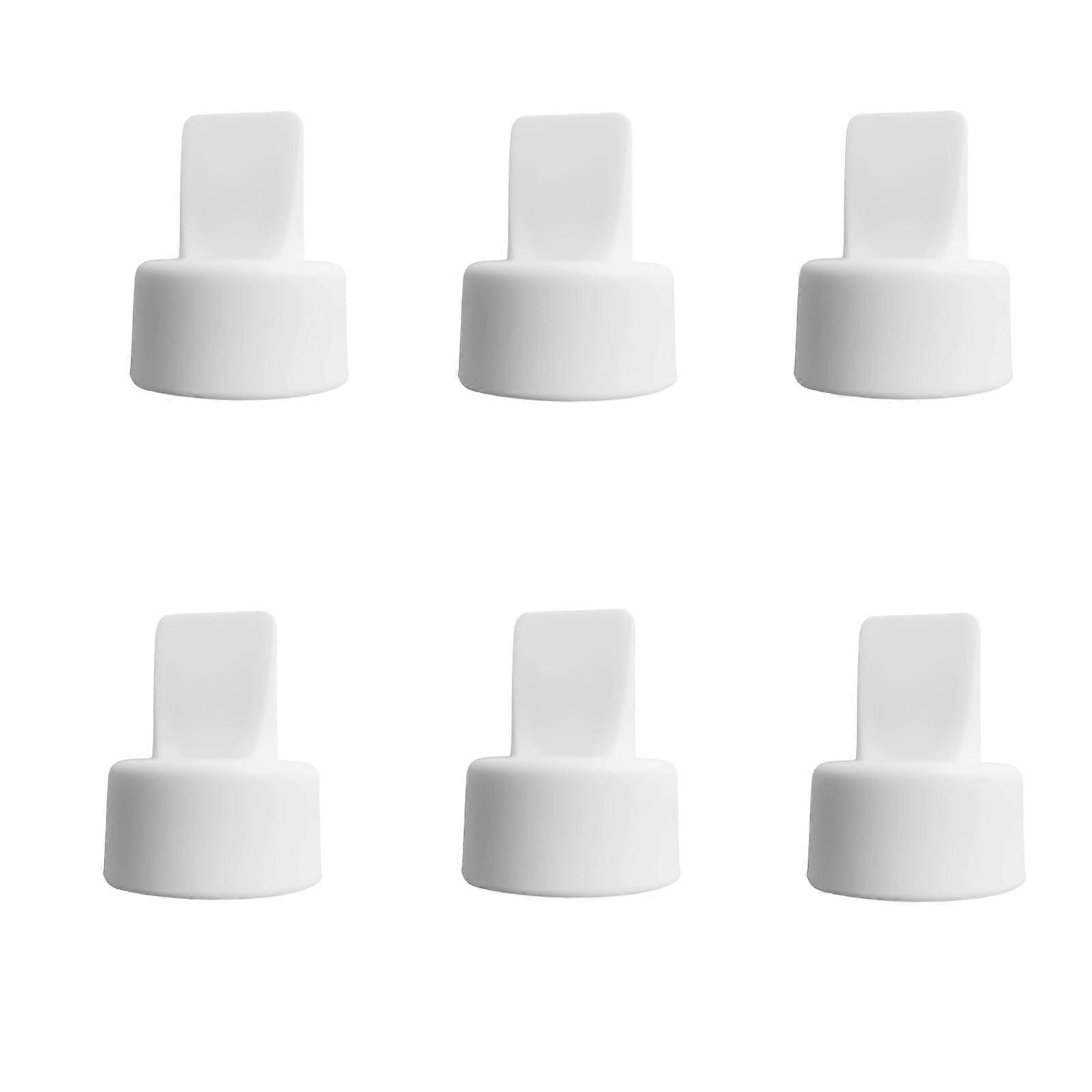 Breast Pump Duckbill Valves 6 Pack for Spectra S1 S2 S9, Durable Thick Design, Easy Replacement