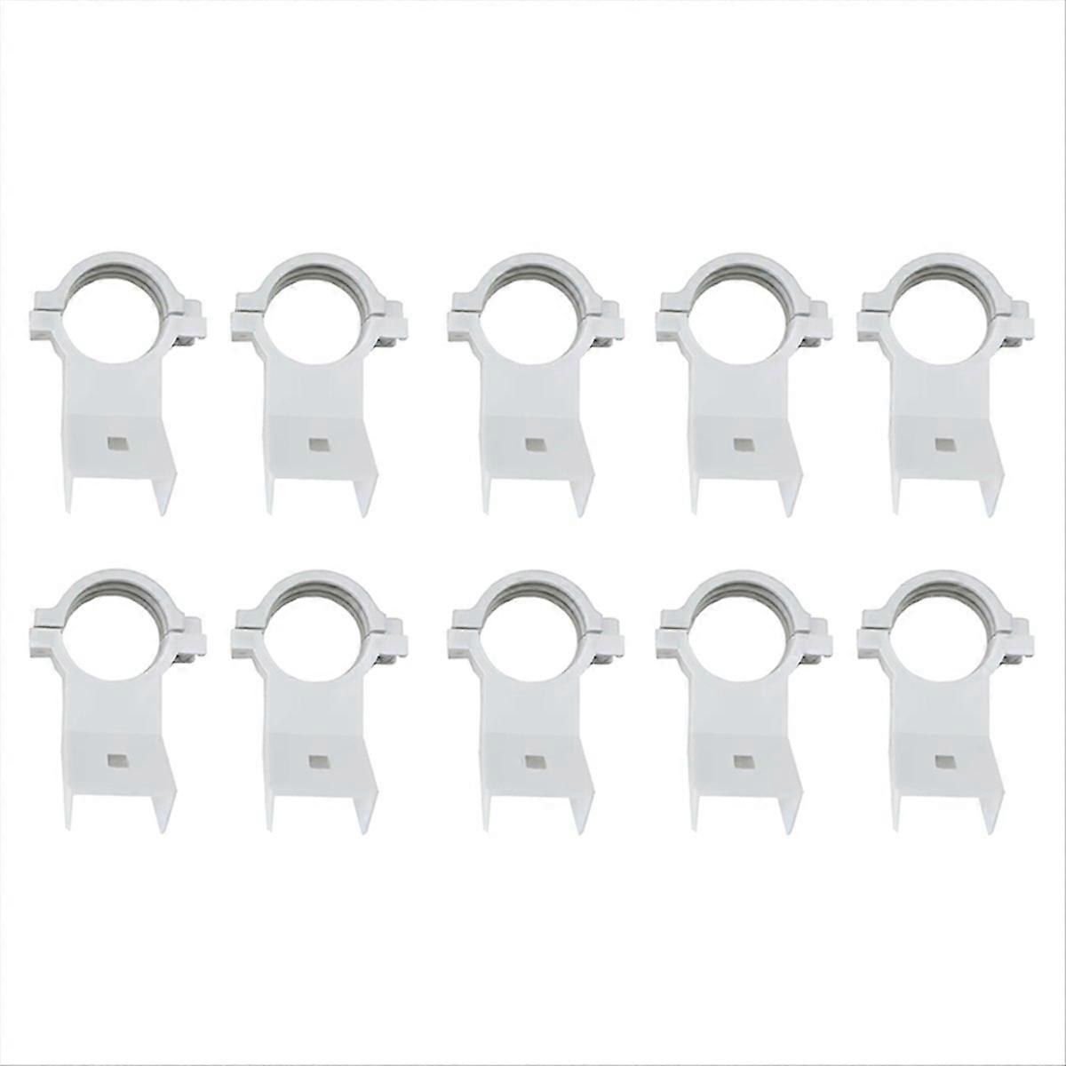 10pcs KU High-Frequency Head Clamp LNB Bracket for Satellite Dishes