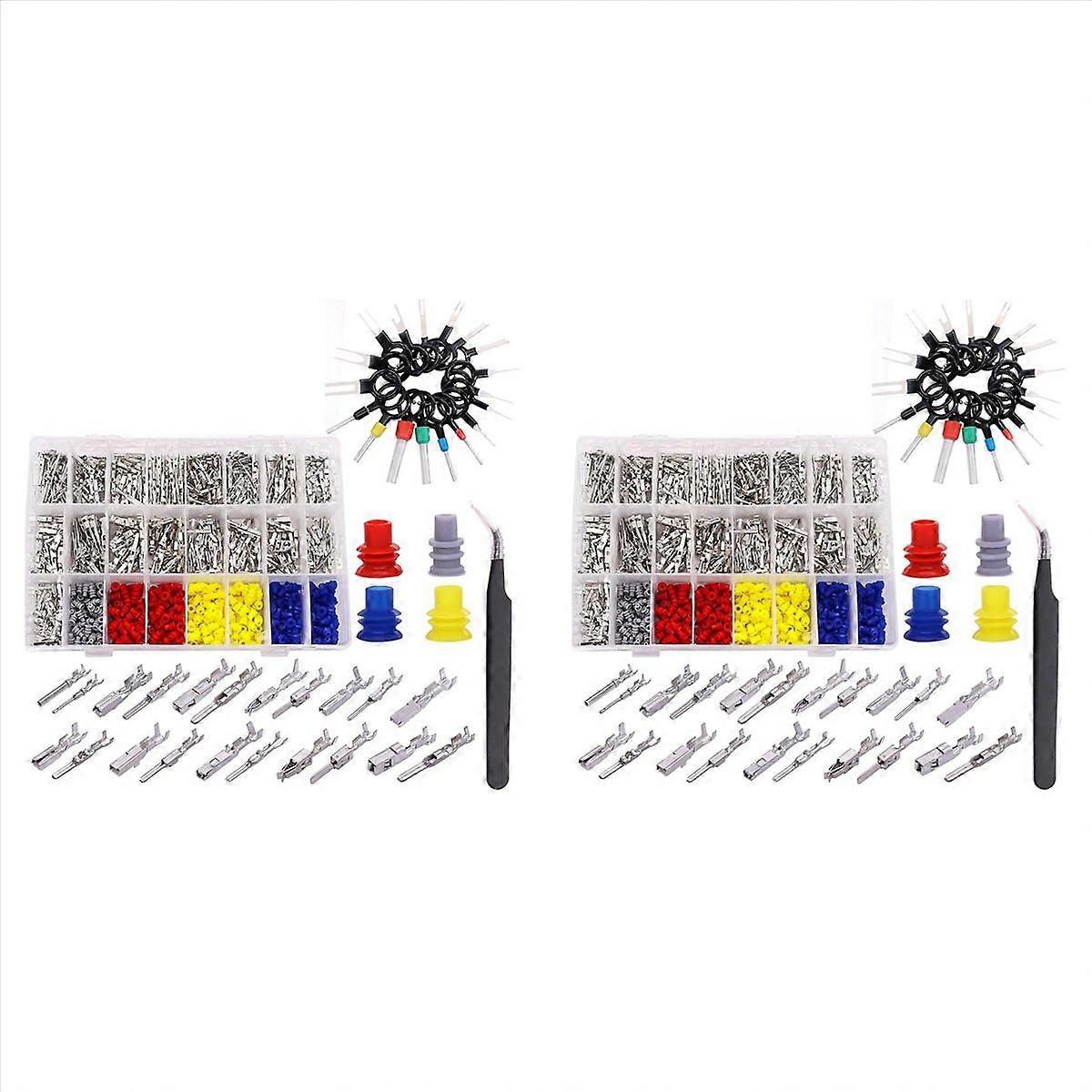 755Pcs Car Electrical Wire Terminal Pins Connector Kit