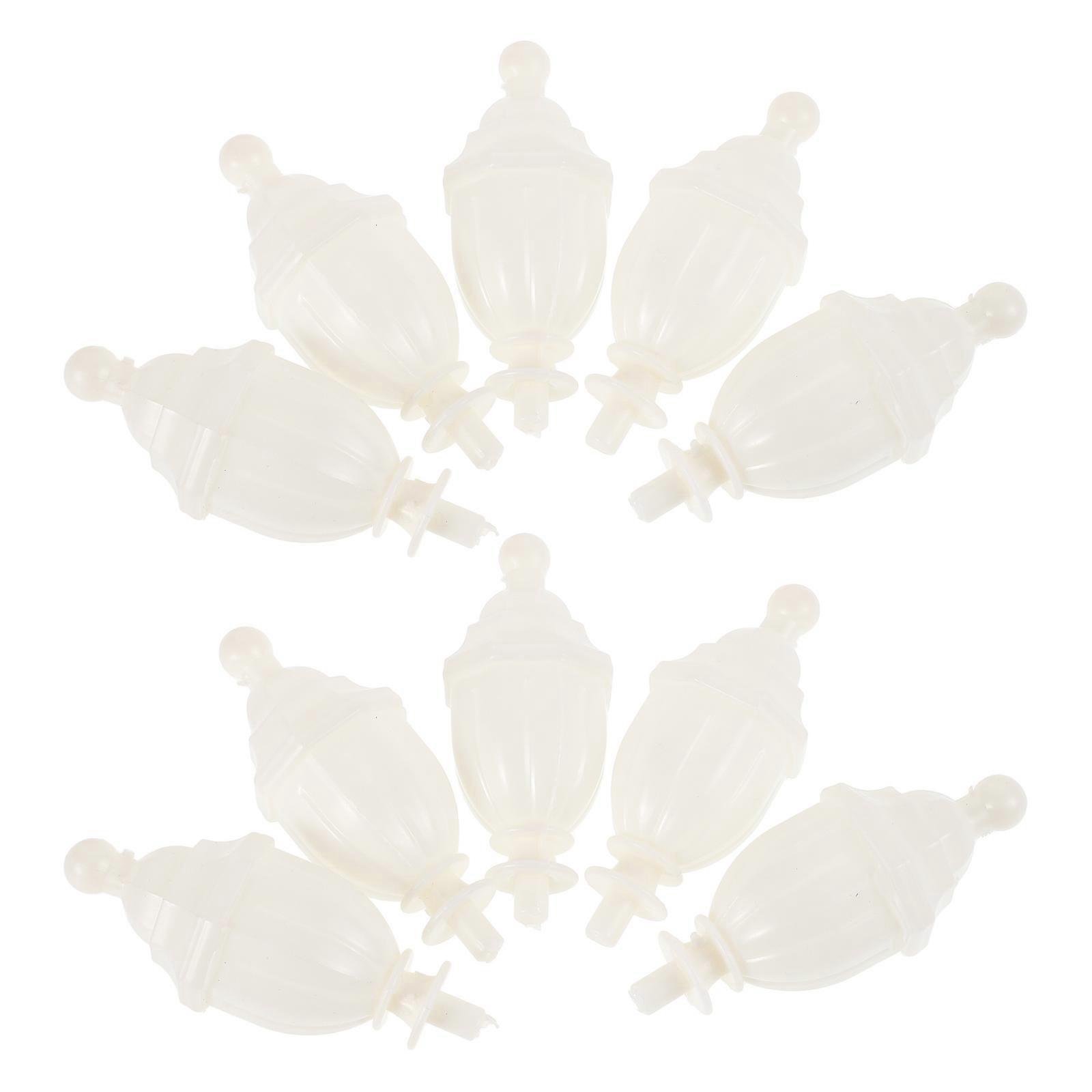 Bed Net Mosquito Net Topper Decorative Plastic for Bedroom 16Pcs