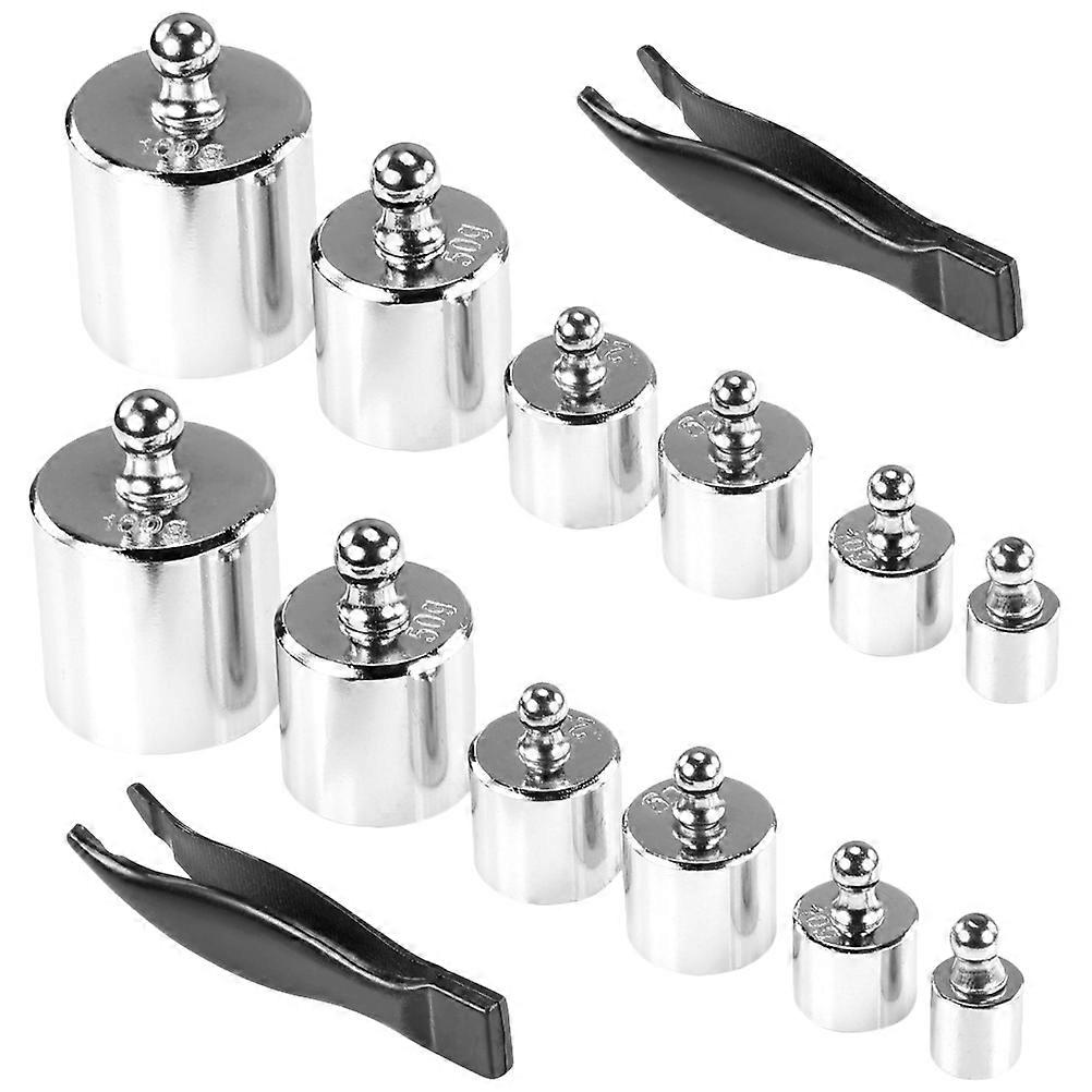 Balance Weight Set Steel Scale Kit for Accurate Calibration 2Sets