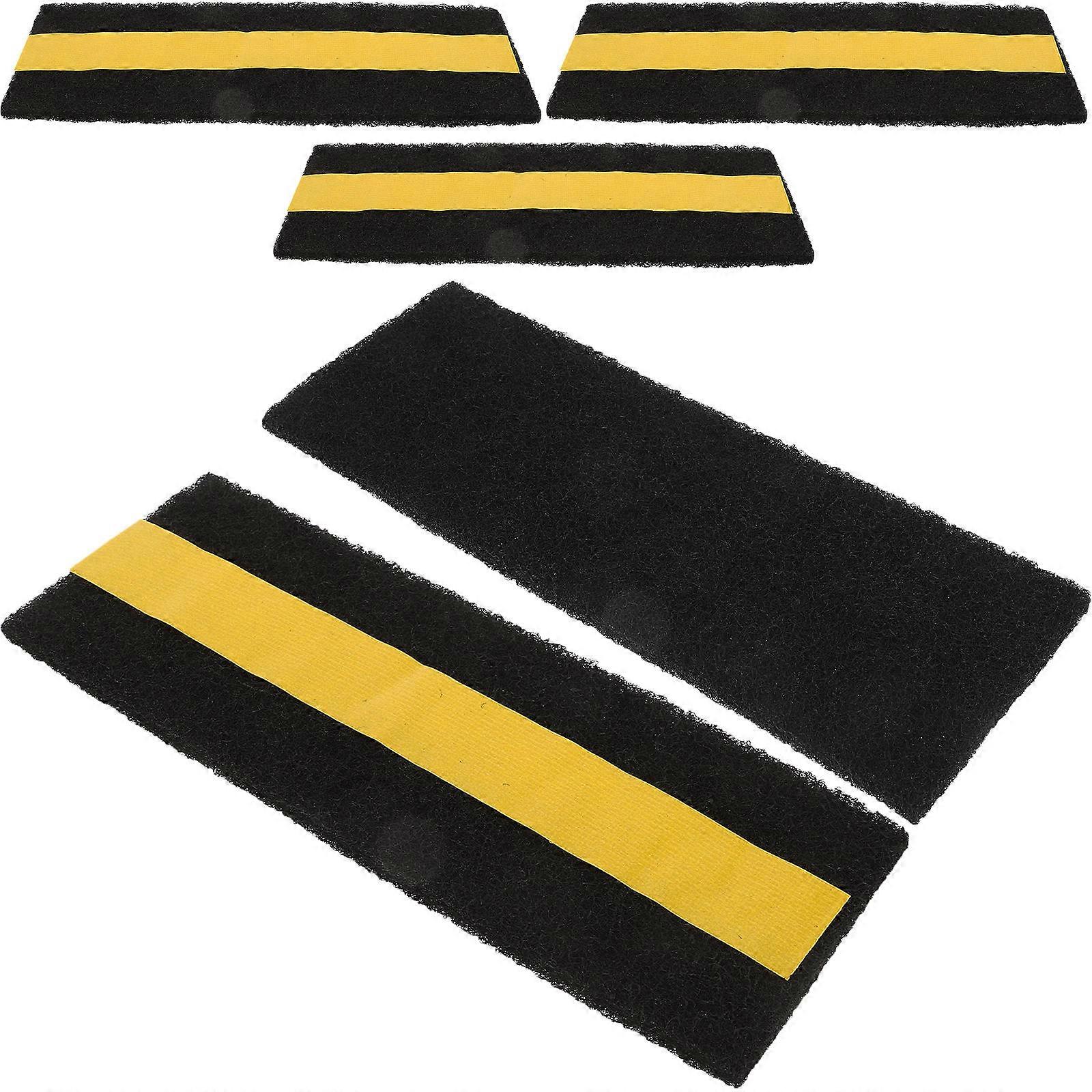 Ceiling Fan Filter Pads for Air Purification 5Pcs Black Self Adhesive