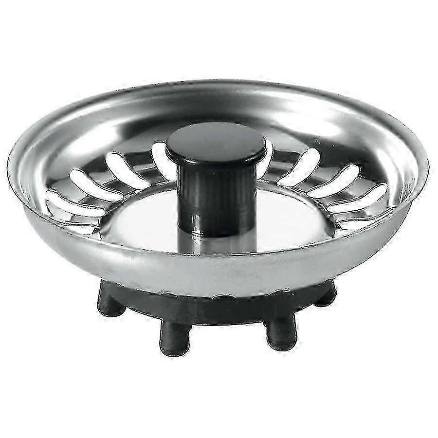 Bsktop Mcalpine Kitchen Sink Basket Strainer Plug With Rubber Stainless Steel