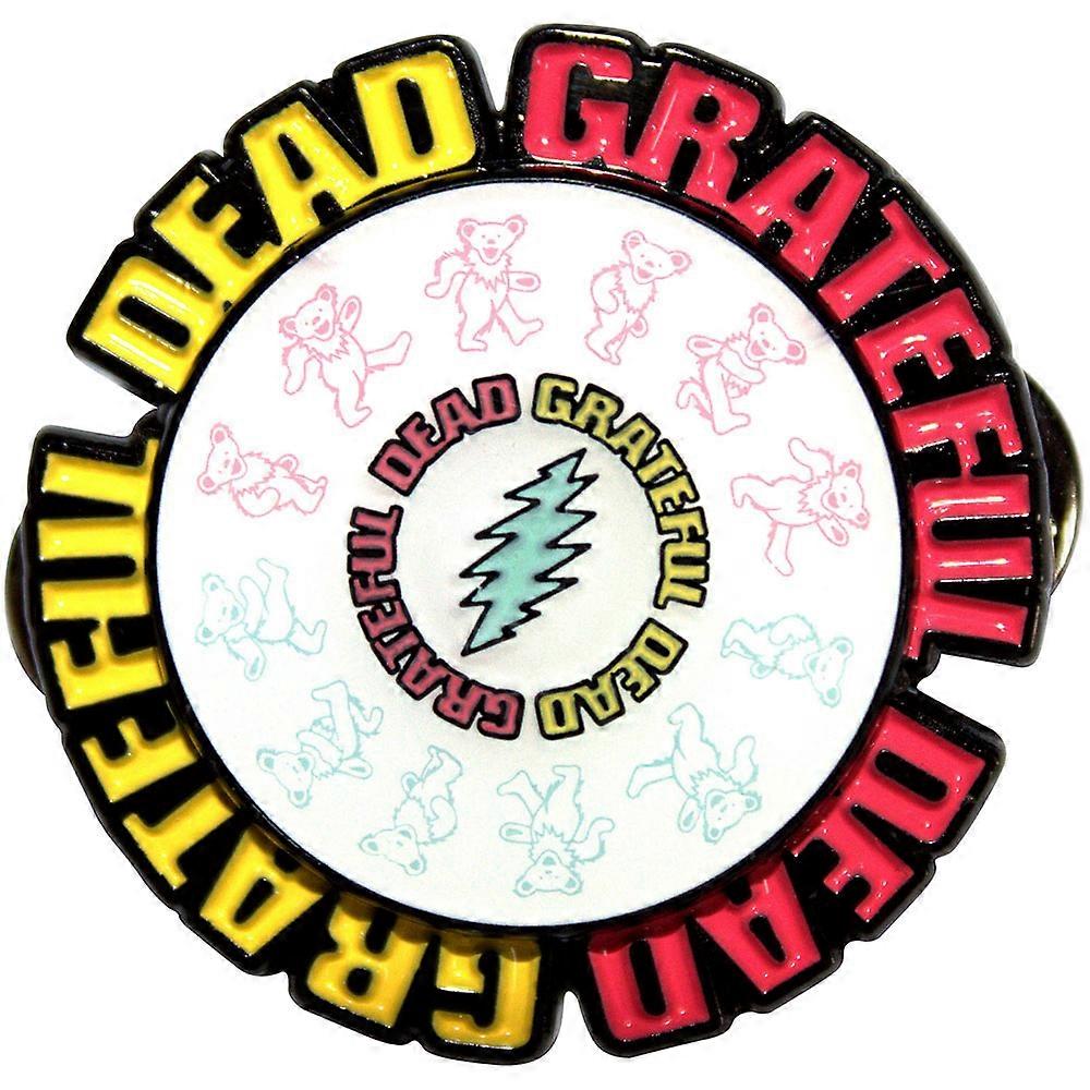 Grateful Dead Spinning embleem Pin Badge