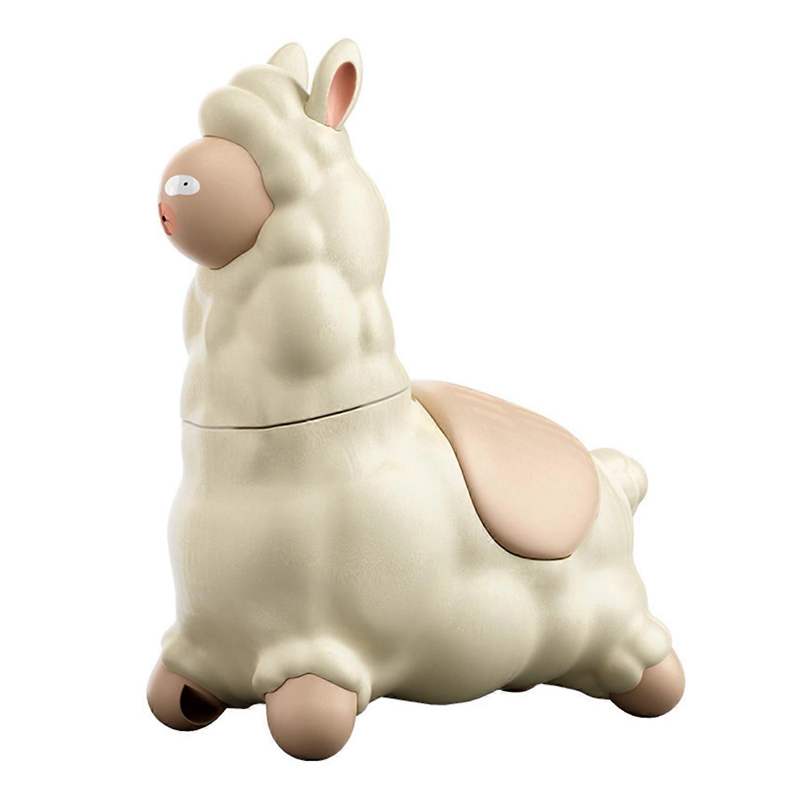 Alpaca Water Sprayer Toy with Interactive Design, Push Sprinkler