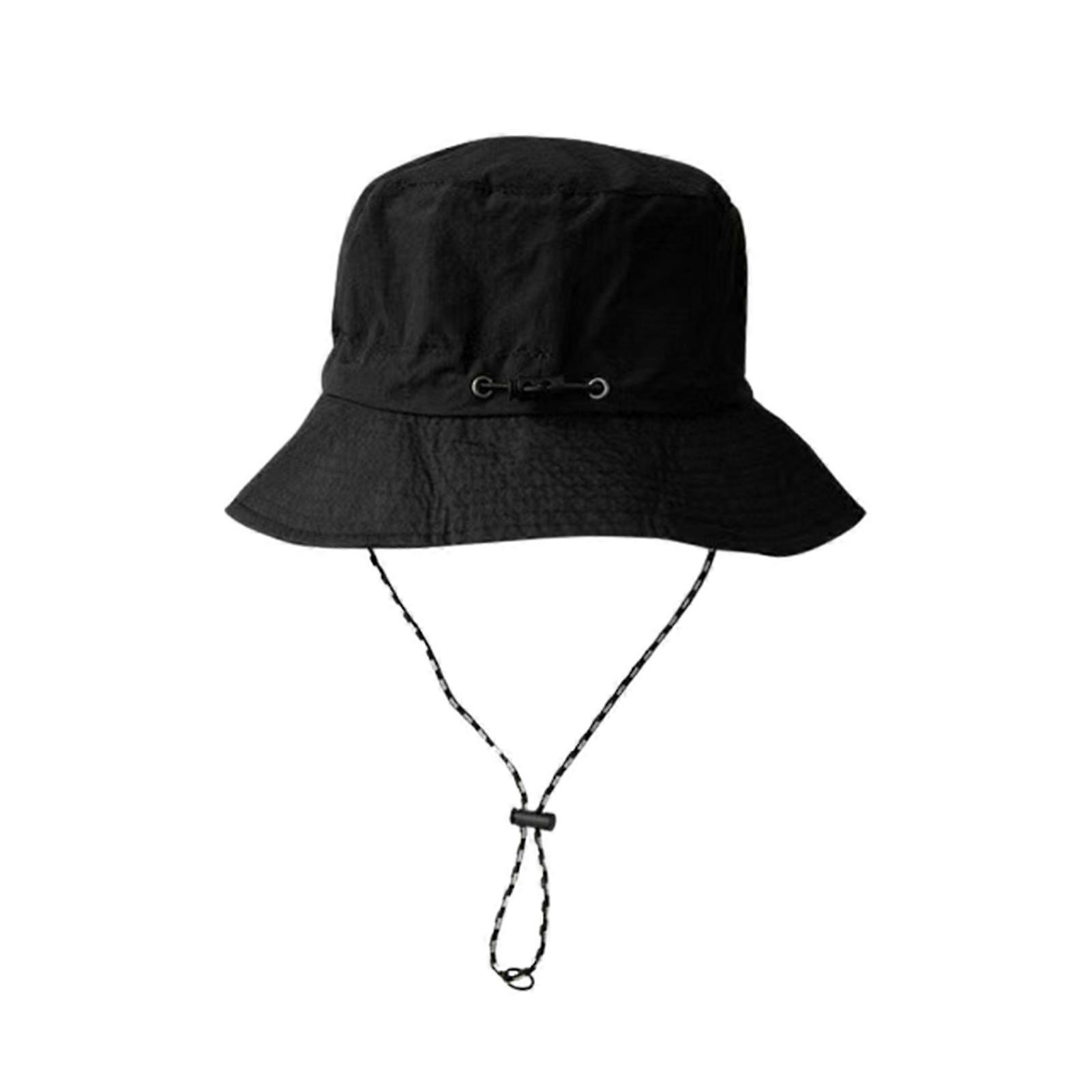 Bucket Hat - with Adjustable Chin Strap - for Hiking