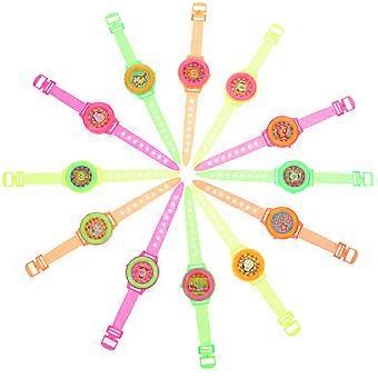 Creative Pattern Change Watch Toy for Kids Playing 25Pcs Assorted Color Plastic