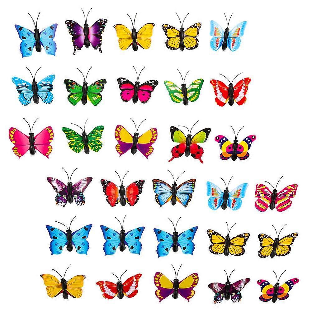 Multi-Function Thumb Tacks Delicate Pushpins Butterfly Shape 100Pcs Set