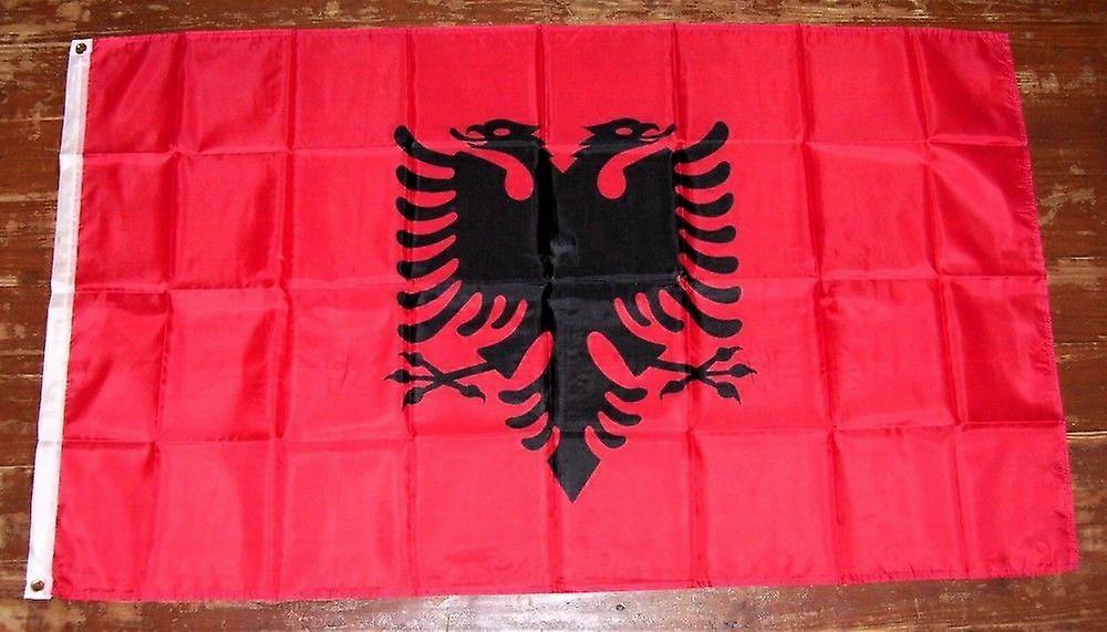 Albanias flaggbanner FG 588