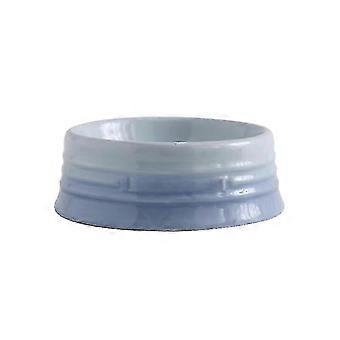 Le Creuset Keramisk Skål för Husdjur, Mat- och Vattenskål, Tippsäker Design, Upphöjd Skål med Matchande Husdjursmatta, Säker för Husdjur