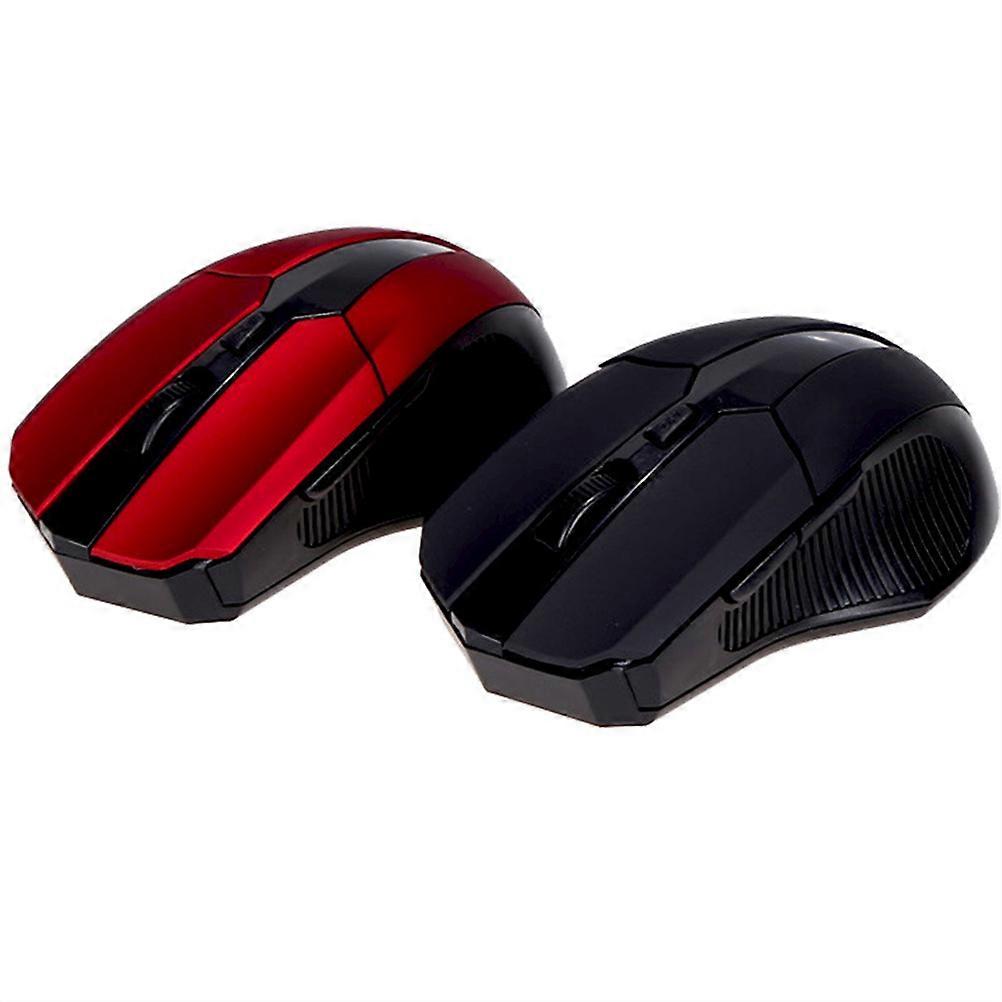 Wireless Mouse for Computer Use Portable Red Model