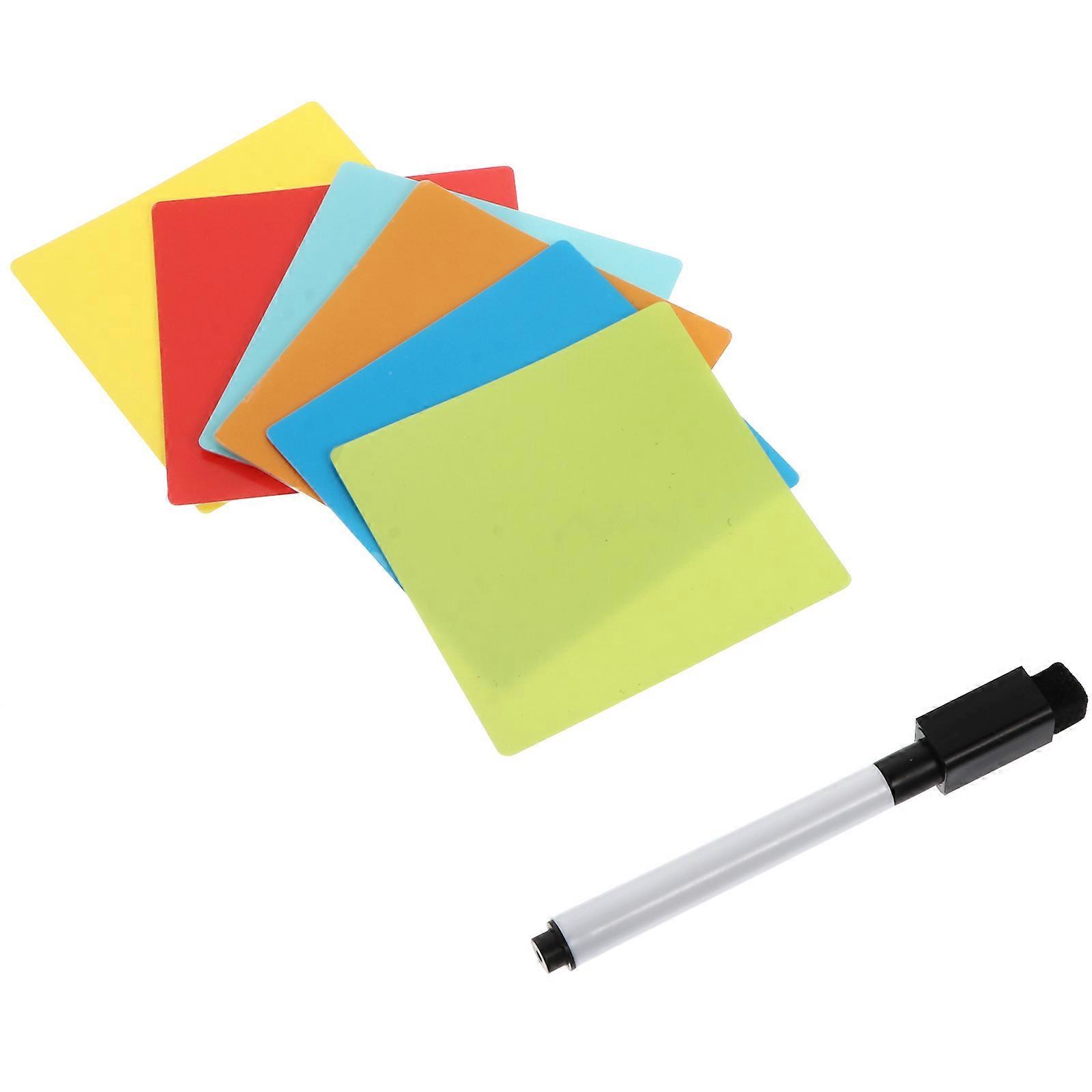 Classification Labels Reusable Sticky Memo Notes for Decoration Pack