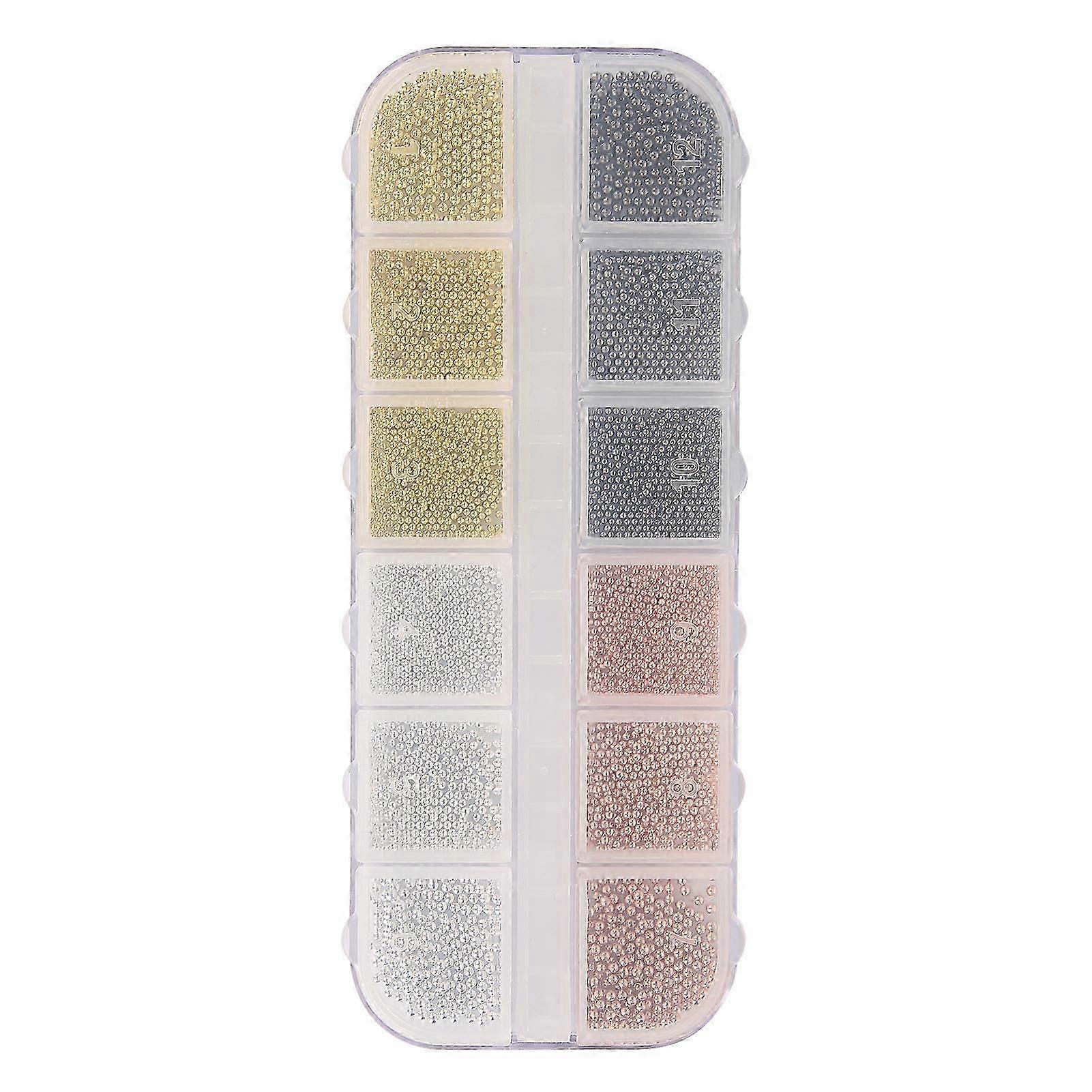Nail art decorations mixed sizes, suitable for DIY
