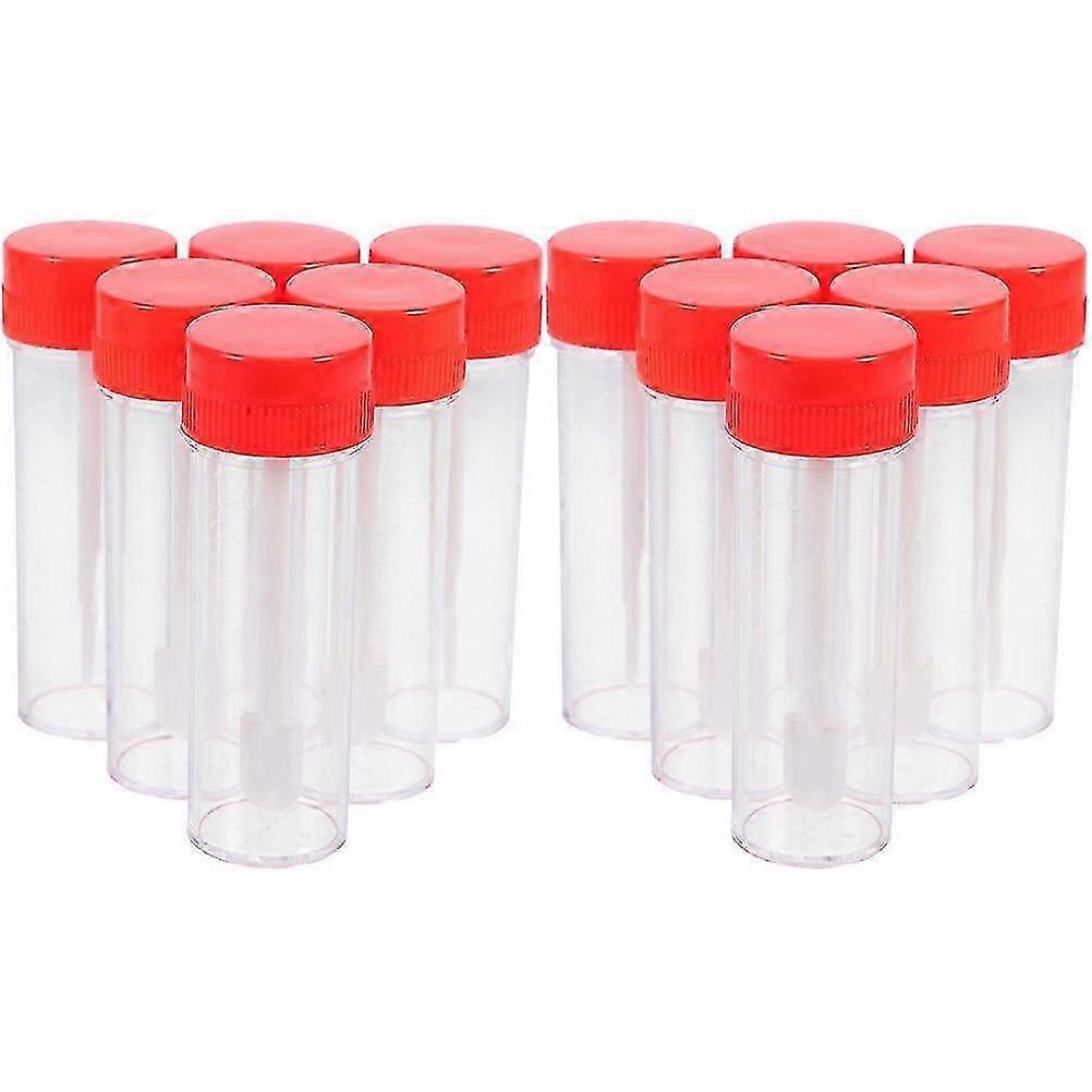 12pcs Single Use Sampling Tubes Stool Test Tubes Disposable Stool Sampling Tubes