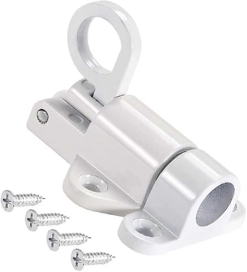 Door Spring Bolt Aluminum Alloy Security Automatic Window Gate Latch Bounce Lock