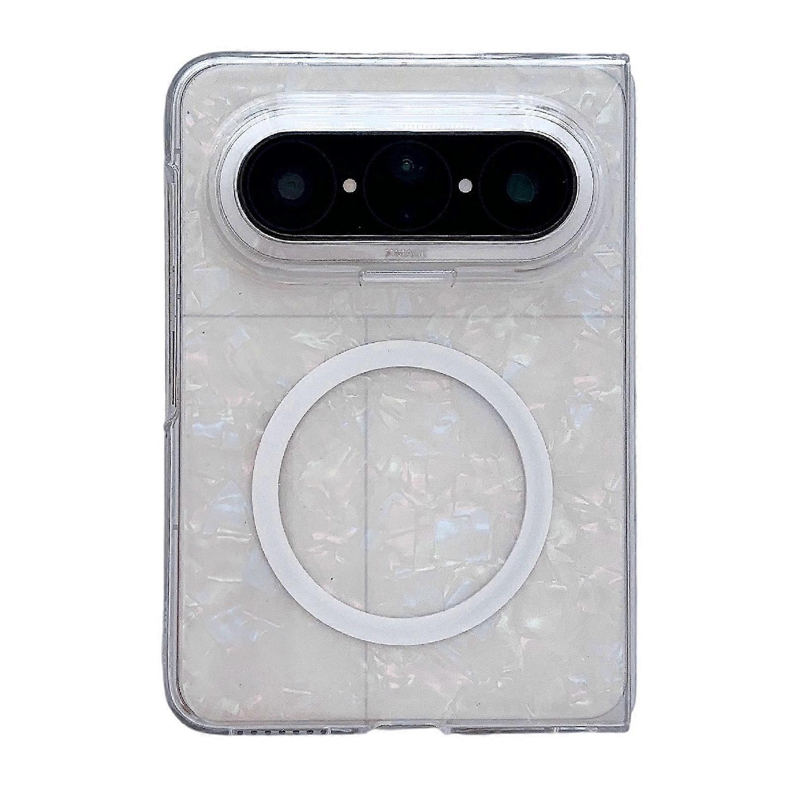 Shell Pattern Two-section PC Magnetic Phone Case For Huawei Pura X Max