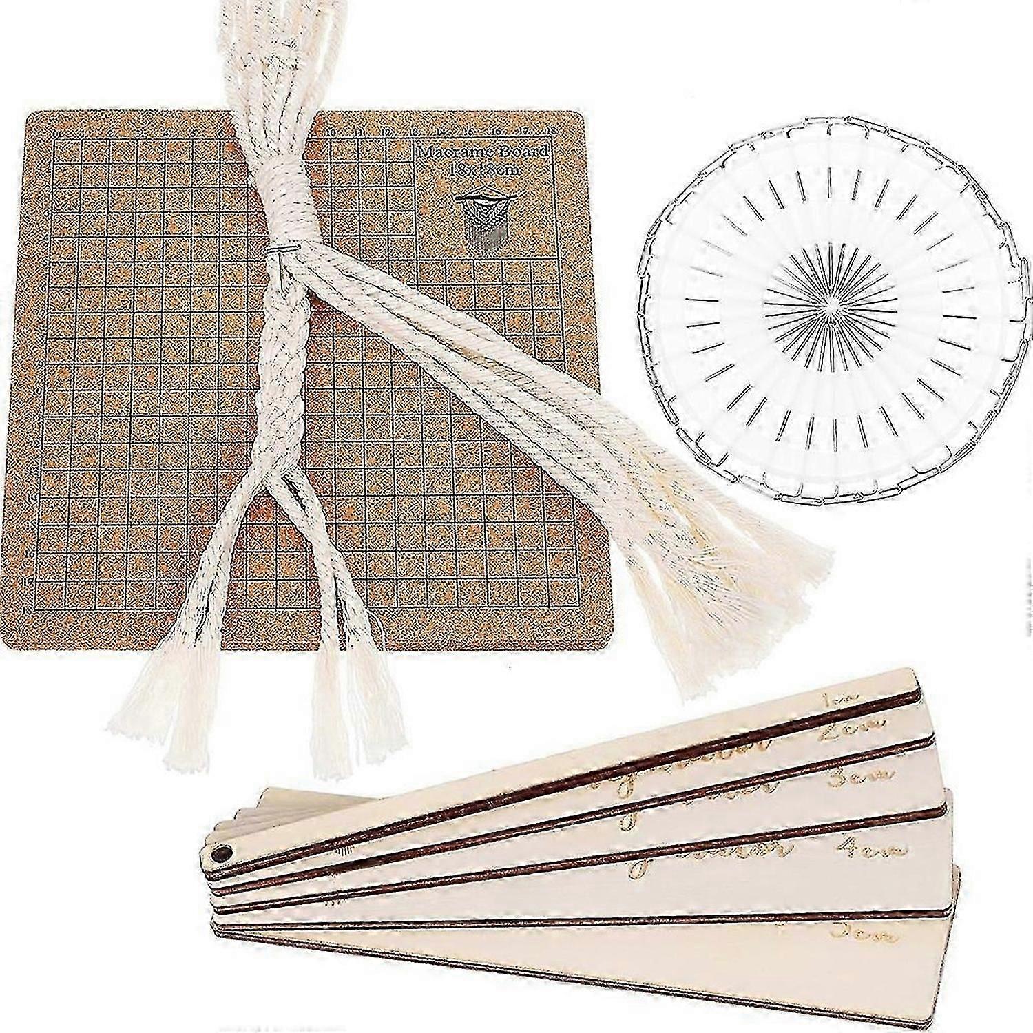 DIY Macrame Kit with Macrame Board and Pins Kit Macrame Tools