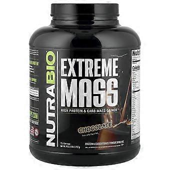 NutraBio, Extreme Mass, Chocolate, 6 lb (2,722 g)