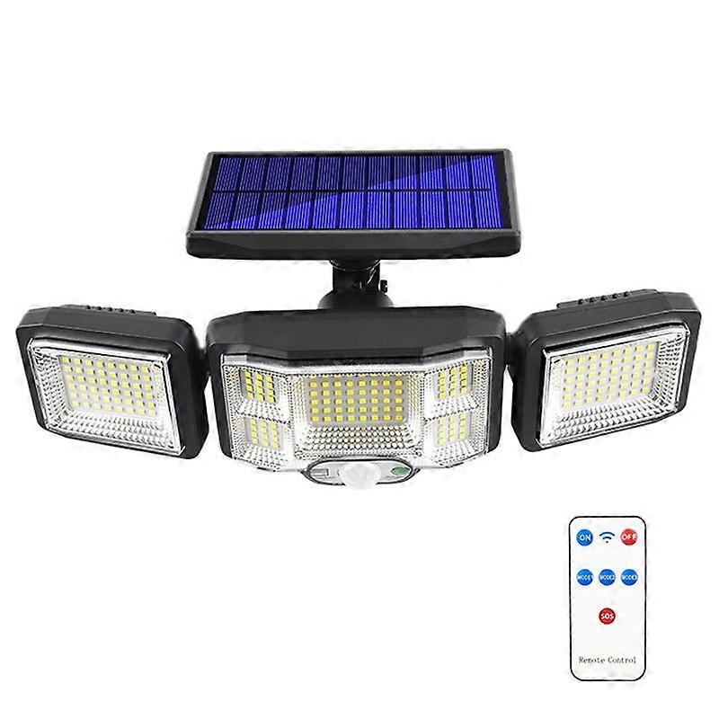 RC Solar Sensor Flood Light, Specification: 192LED