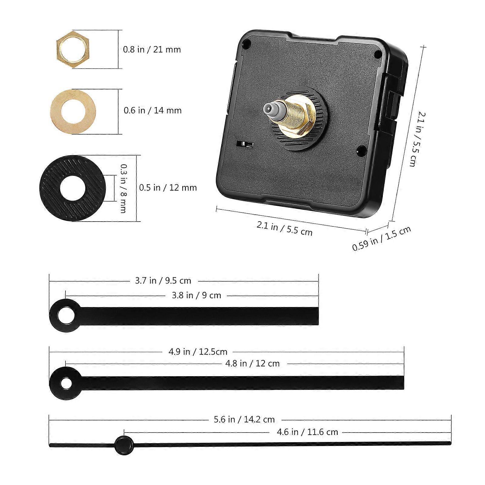 Digital Clocks Clock Hands Clock Mechanisms Battery Powered Clock Mechanism Replacement Clock Mechanism Battery Operated