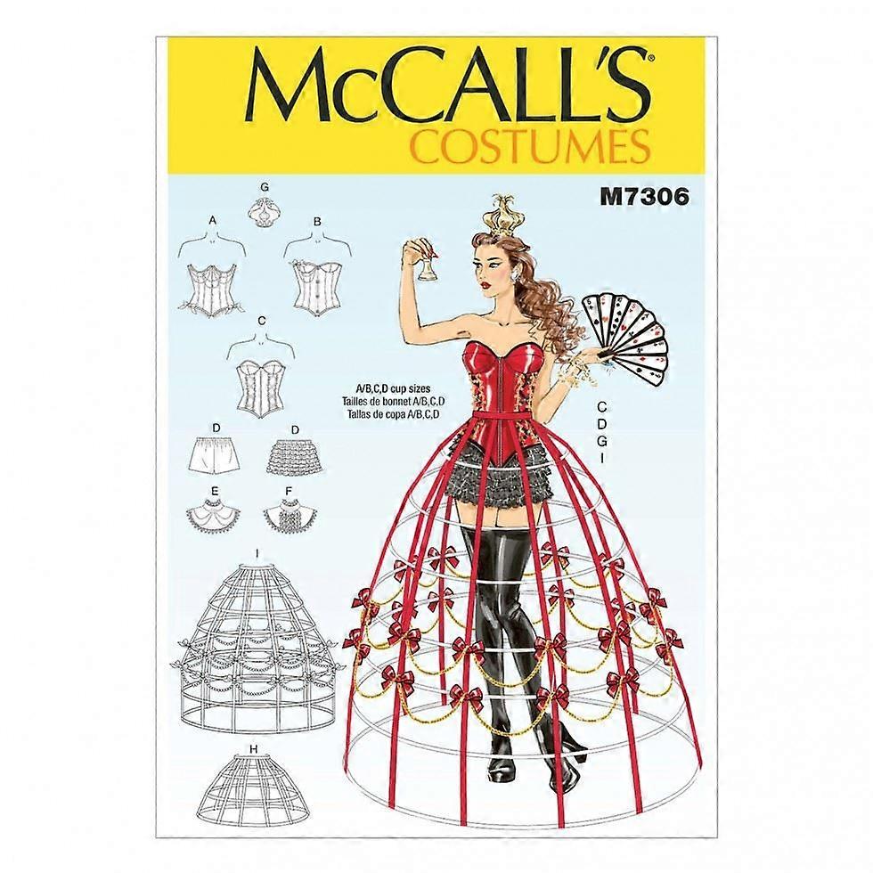 McCalls Paper Sewing Pattern 7306