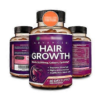 Advanced Hair Growth 120 Counts Nutrition Gels & Chews - Purple
