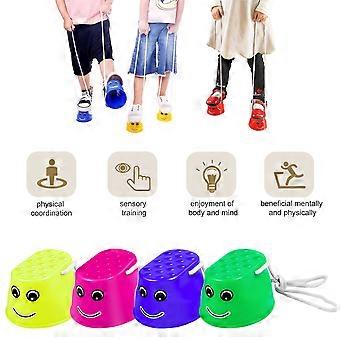 Stepper Toy Sports Stilts Toys for Balance Training 4Pcs Outdoor Kids Playset