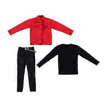 Roupas em miniatura para figuras de ação masculinas em escala 1:6, para corpos de 30 cm (12 polegadas).