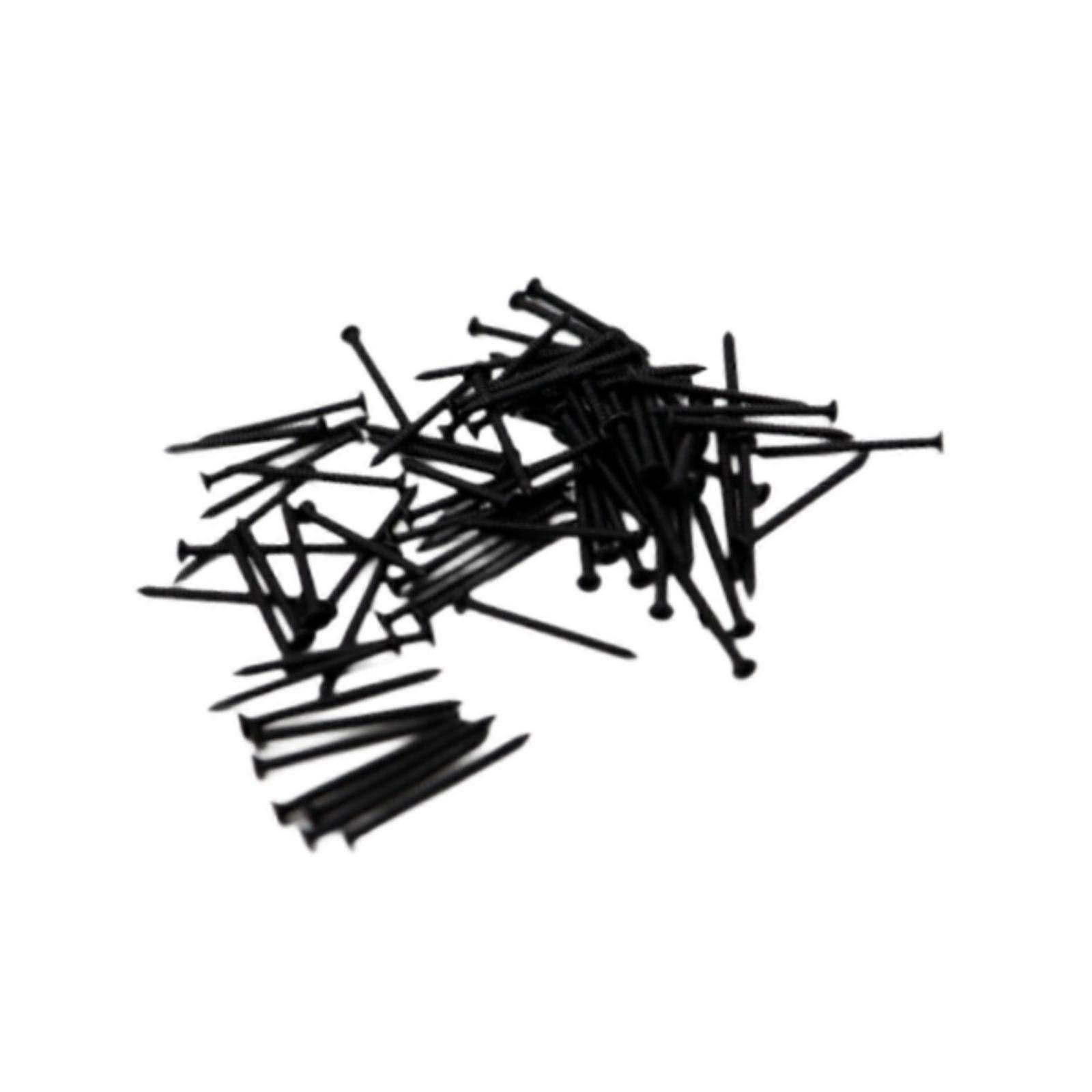 50Pcs HO N Track Fixing Screw Model Train DIY Accessory Short