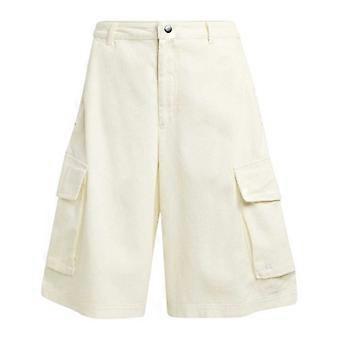 Adidas Originals denim baggy cargo shorts voor dames