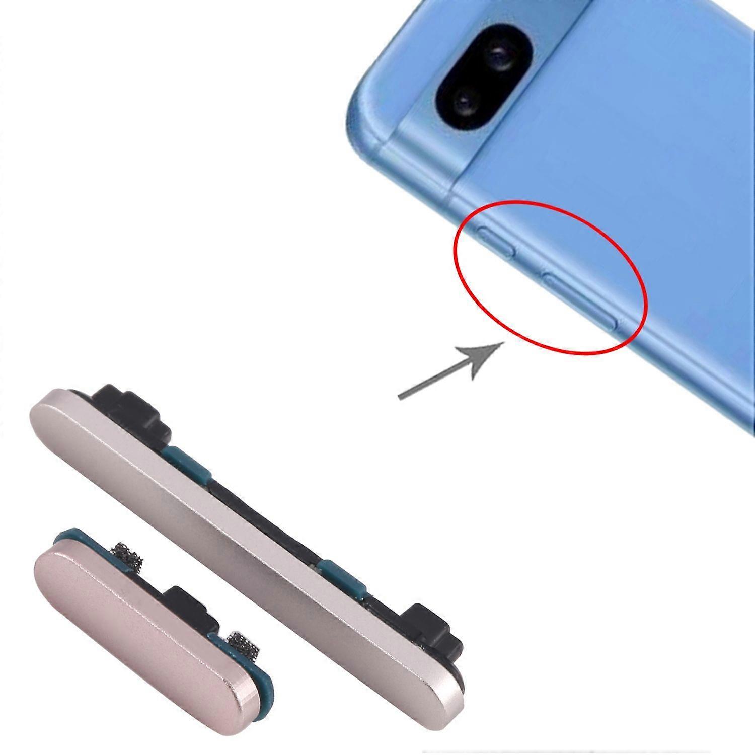 For Google Pixel 8A Power and Volume Button Button Spare Part Gold