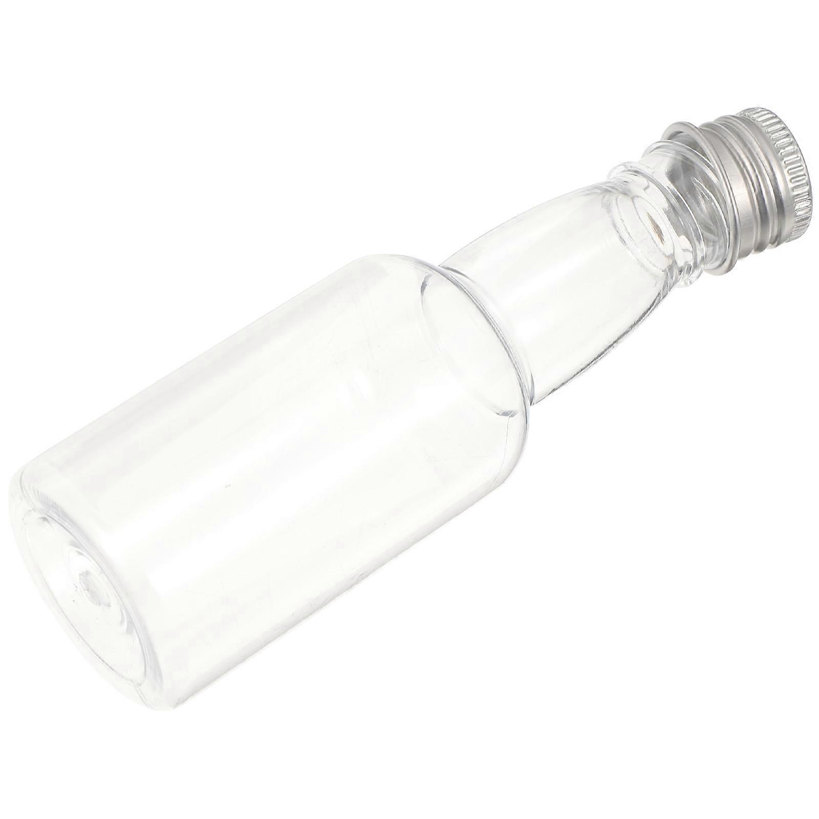 50 st. dryckesflaskor multifunktionella vinflaskor bärbara kryddflaskor juiceflaskor för läger (50 ml)
