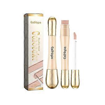 Dubbelkopconcealer, verhelderende en waterdichtmakende concealerstick