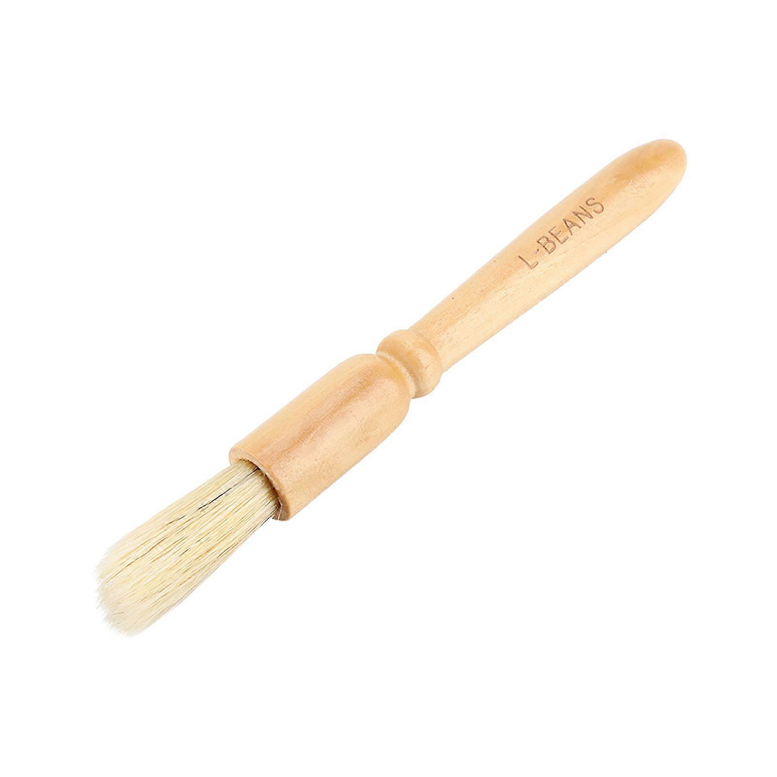 Coffee Grinder Machine Cleaning Brush Solid Wooden Handle Practical Cleaner Tool Accessory