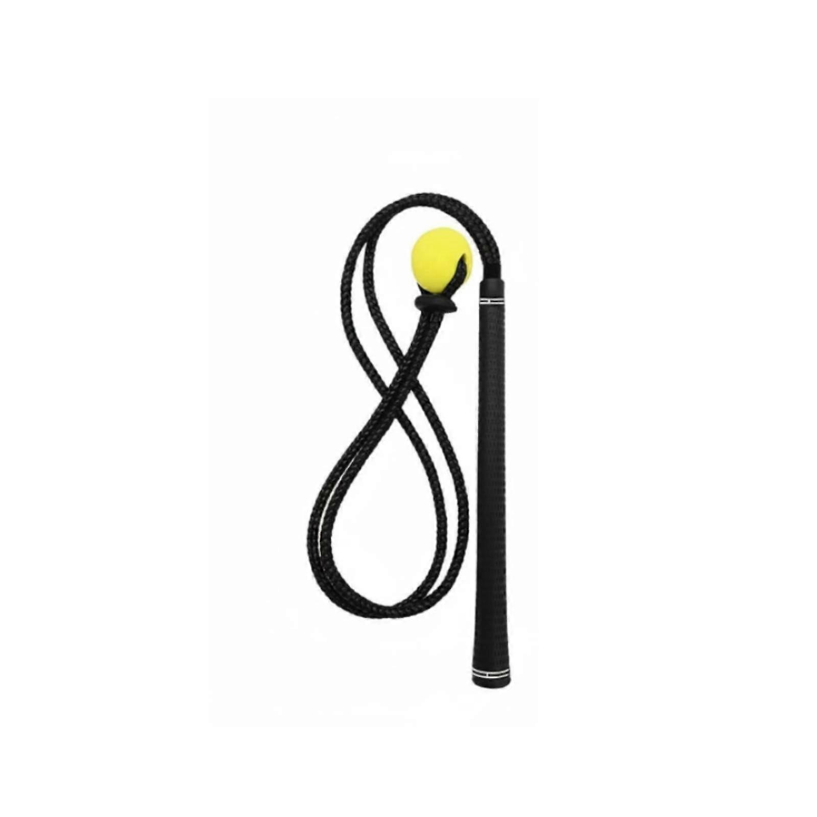 Golf Swing Trainer PU Leather and Silicone Adjustable Golf Exercise Accessory