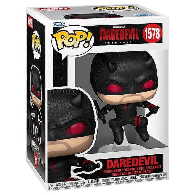 Figura POP Marvel Daredevil Born Again Daredevil Traje Negro