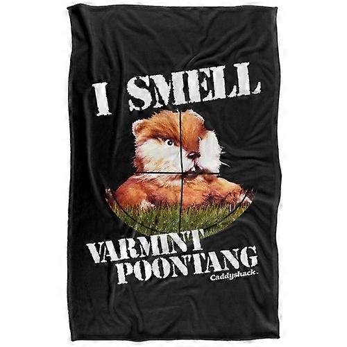 Caddyshack I Smell Varmint Pootang Soft Touch Blanket
