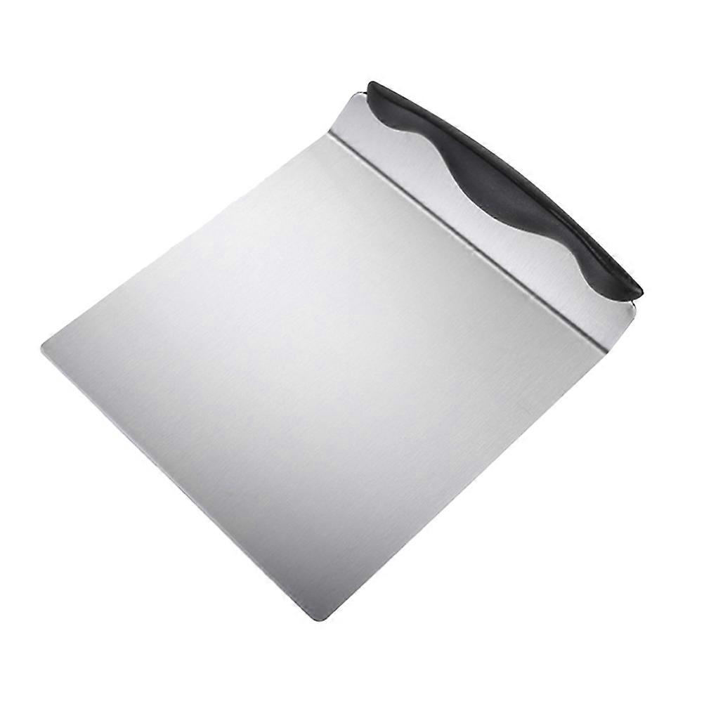 Bread Spatula Stainless Steel for Baking 2Pcs Silver Practical Kitchen Tool